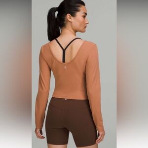 Size 6 Align LS shirt, Dusty Clay